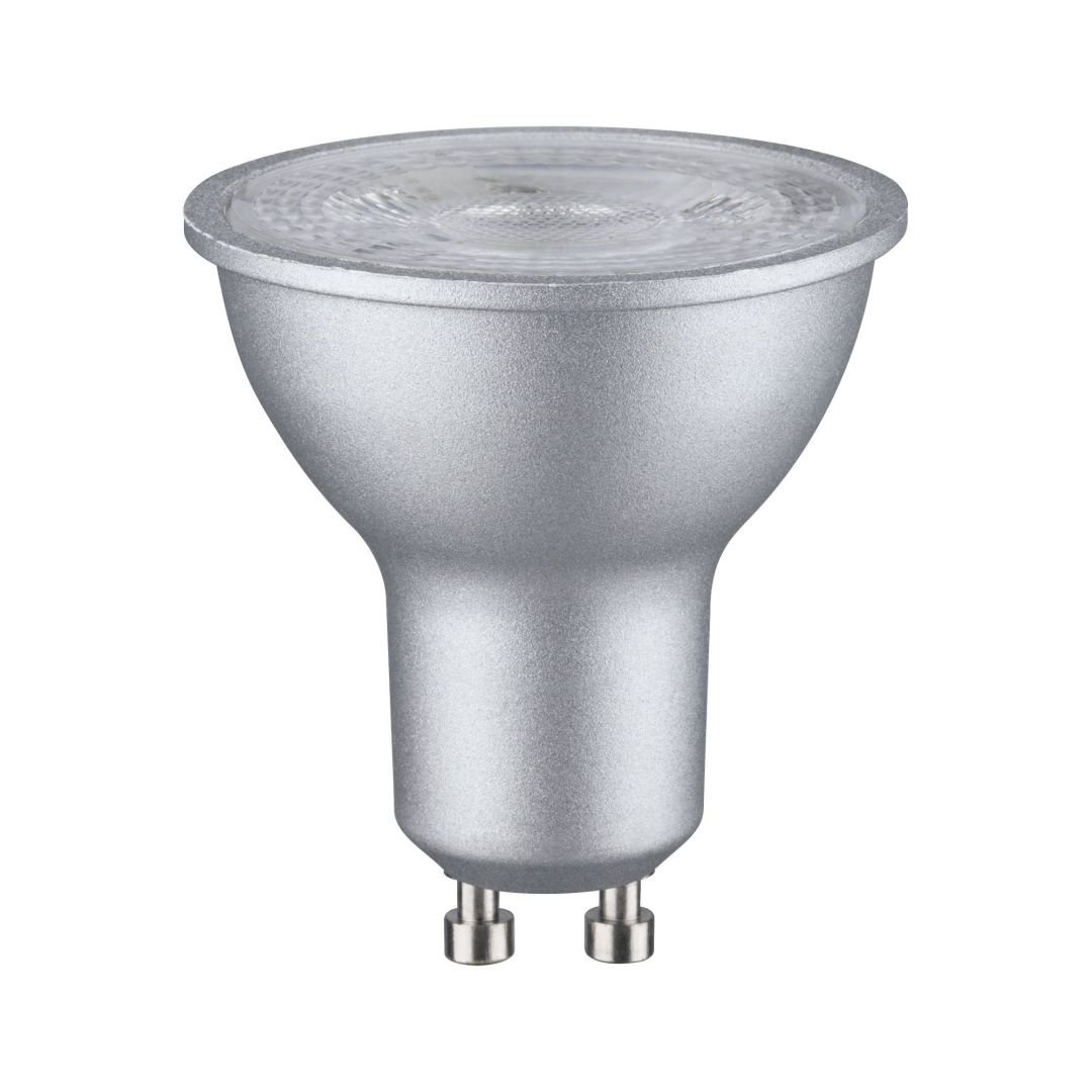 P 28756 LED reflektor 7 W matný chrom GU10 4.000K neutrální bílá - PAULMANN