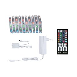 Obrázek pro produkt MaxLED 250 RGBW základní sada bez krytí 3m 20W ovladač změny barev - PAULMANN