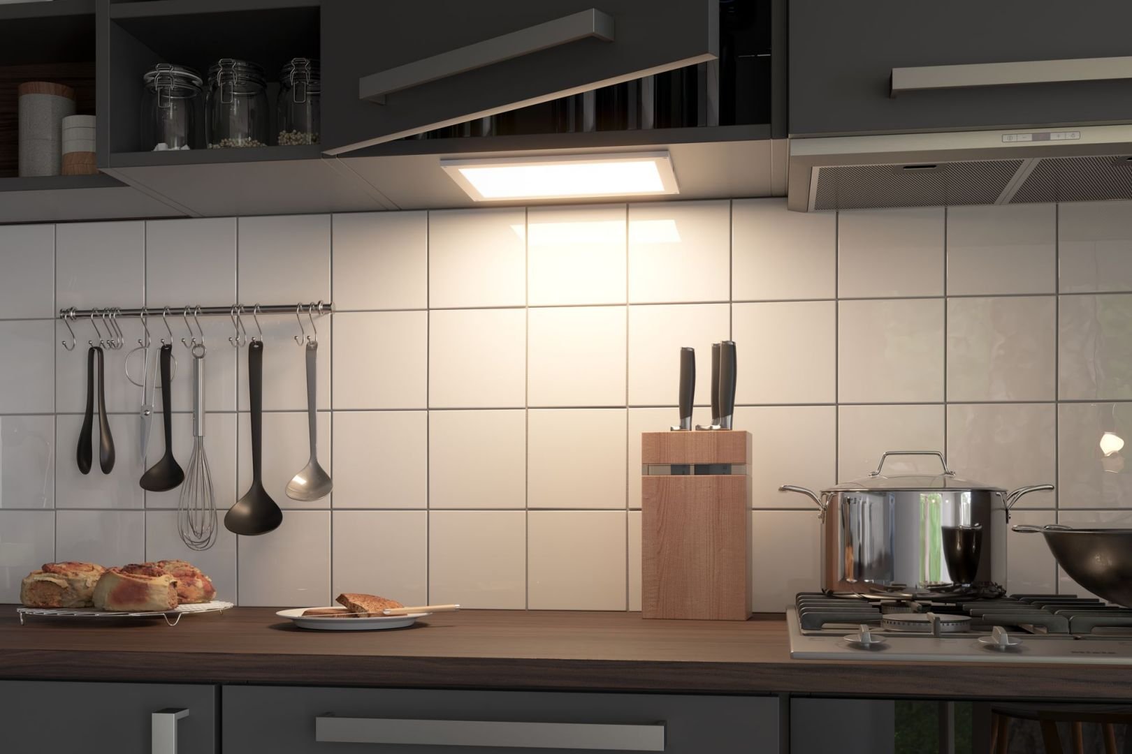 P 99951 Nábytkové svítidlo Clever Connect Panel Flad bílá mat 12V 6W měnitelná bílá 2.700-6.500K - PAULMANN (obrázek 3)