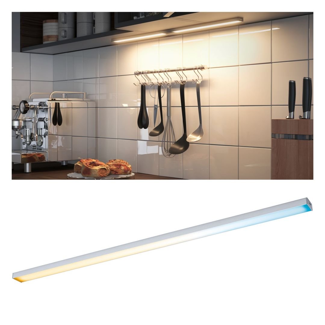 P 99969 Nábytkové svítidlo Clever Connect spot Barre matný chrom 12V 6,5W měnitelná bílá 2.700-6.500K - PAULMANN
