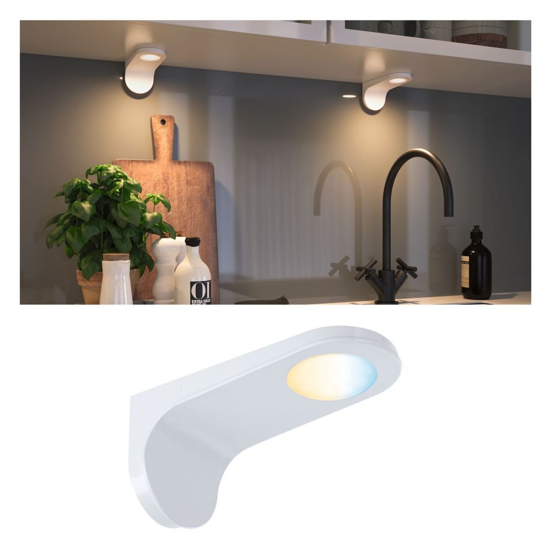 P 99957 Nábytkové svítidlo Clever Connect spot Neda bílá mat 12V 2,1W měnitelná bílá 2.700-6.500K - PAULMANN