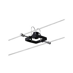 Obrázek pro produkt Lankový spot Mac II černá mat bez zdroje světla, max. 10W GU5,3 - PAULMANN