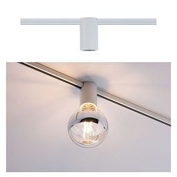 Obrázek pro produkt URail spot Ceiling Socket bílá E27 stmívatelné bez zdroje světla - PAULMANN