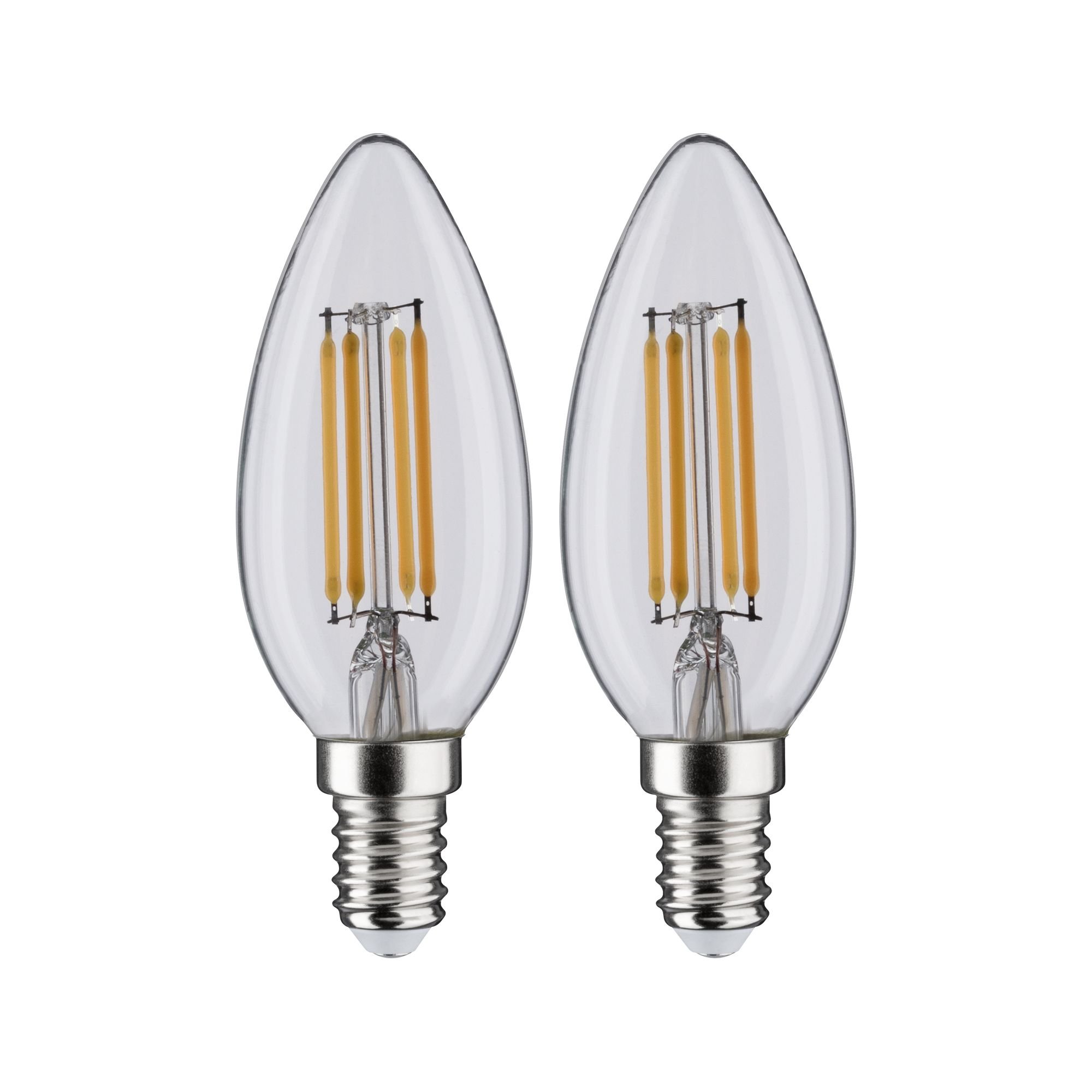 P 28788 LED Filament svíčka 2x4,5W E14 2.700K teplá bílá - PAULMANN (obrázek 4)