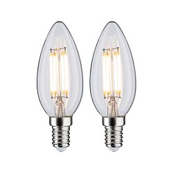 Obrázek pro produkt LED Filament svíčka 2x4,5W E14 2.700K teplá bílá - PAULMANN