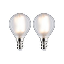 Obrázek pro produkt LED Filament kapka 2x4,5W E14 2.700K teplá bílá - PAULMANN