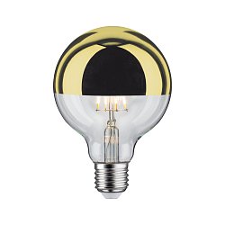 Obrázek pro produkt LED Globe 6,5 W E27 zrcadlový svrchlík zlatá teplá bílá stmívatelné - PAULMANN