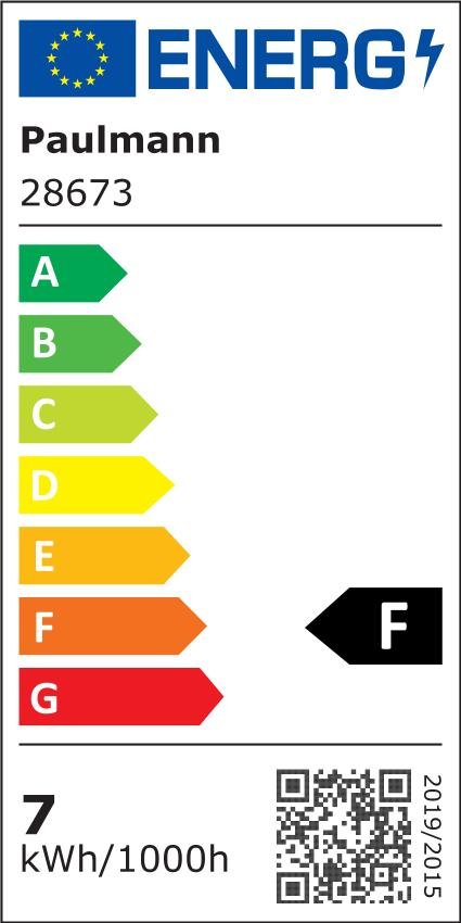 P 28673 LED Globe 6,5 W E27 zrcadlový svrchlík stříbrná teplá bílá stmívatelné - PAULMANN (obrázek 6)