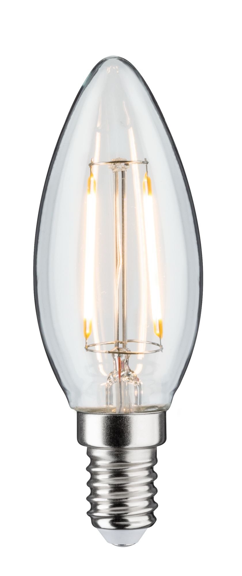 P 28683 LED svíčka 2,6 W E14 čirá teplá bílá - PAULMANN
