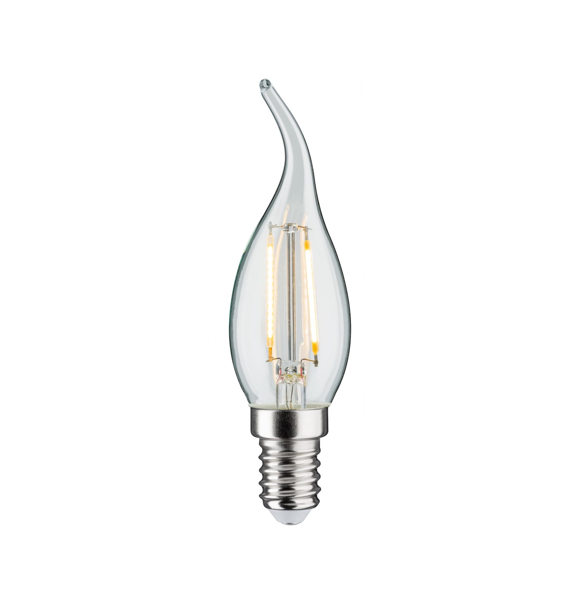 P 28686 LED svíčka 2,8 W E14 čirá teplá bílá stmívatelné - PAULMANN