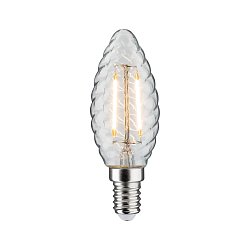 Obrázek pro produkt LED svíčka 4,7 W E14 čirá teplá bílá - PAULMANN
