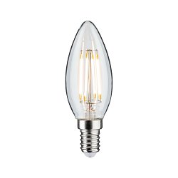 Obrázek pro produkt LED svíčka 4,8 W E14 čirá teplá bílá stmívatelné - PAULMANN