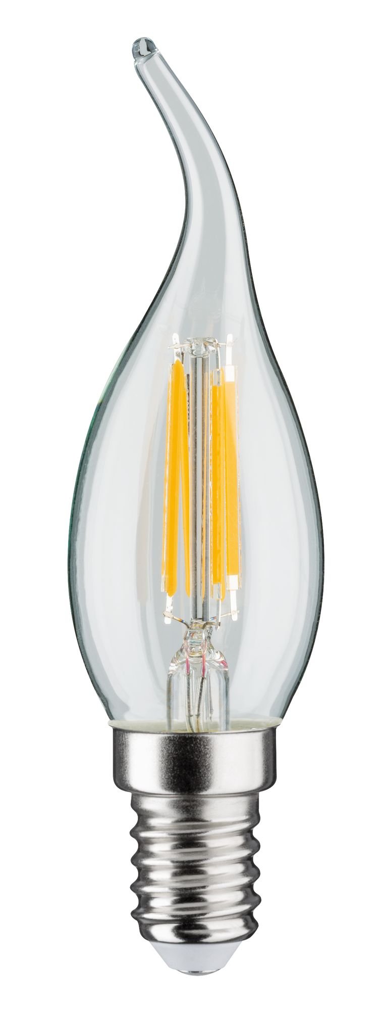 P 28687 LED svíčka 4,8 W E14 čirá teplá bílá stmívatelné - PAULMANN (obrázek 3)