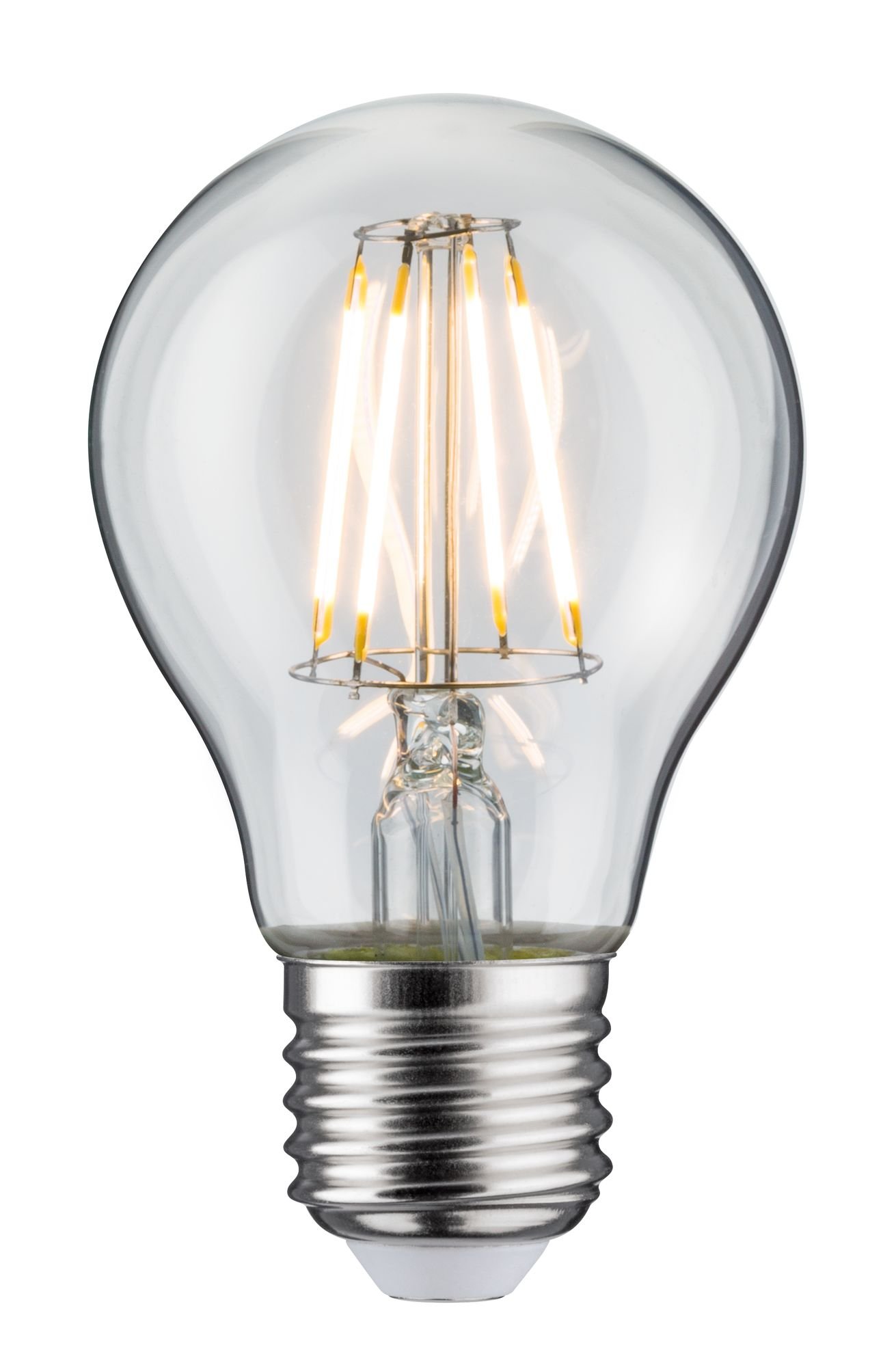 P 28695 LED žárovka 4,3 W E27 čirá teplá bílá - PAULMANN