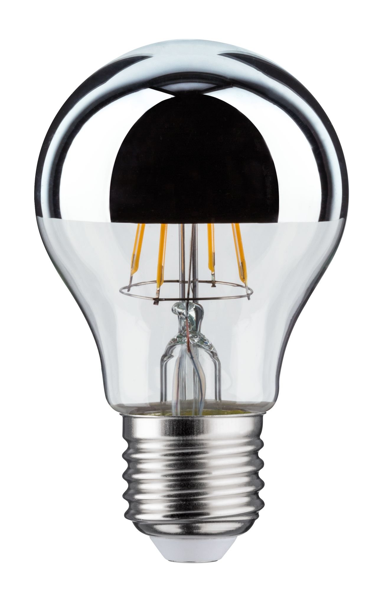 P 28669 LED žárovka 4,8 W E27 zrcadlový svrchlík stříbrná teplá bílá - PAULMANN (obrázek 4)