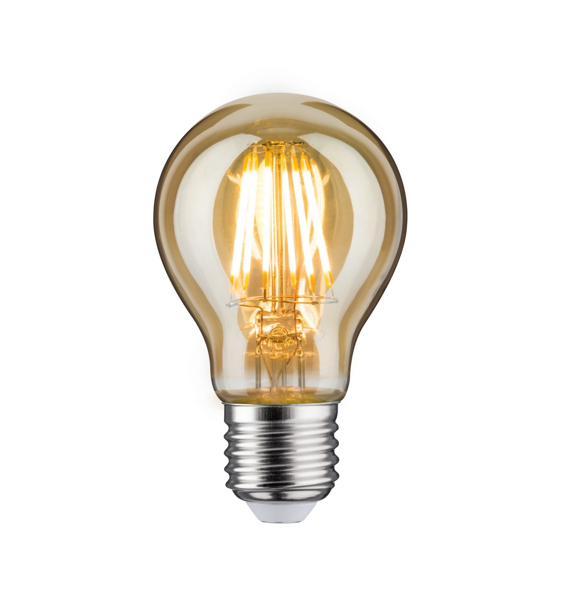 P 28715 LED žárovka 6,5 W E27 zlatá zlaté světlo - PAULMANN