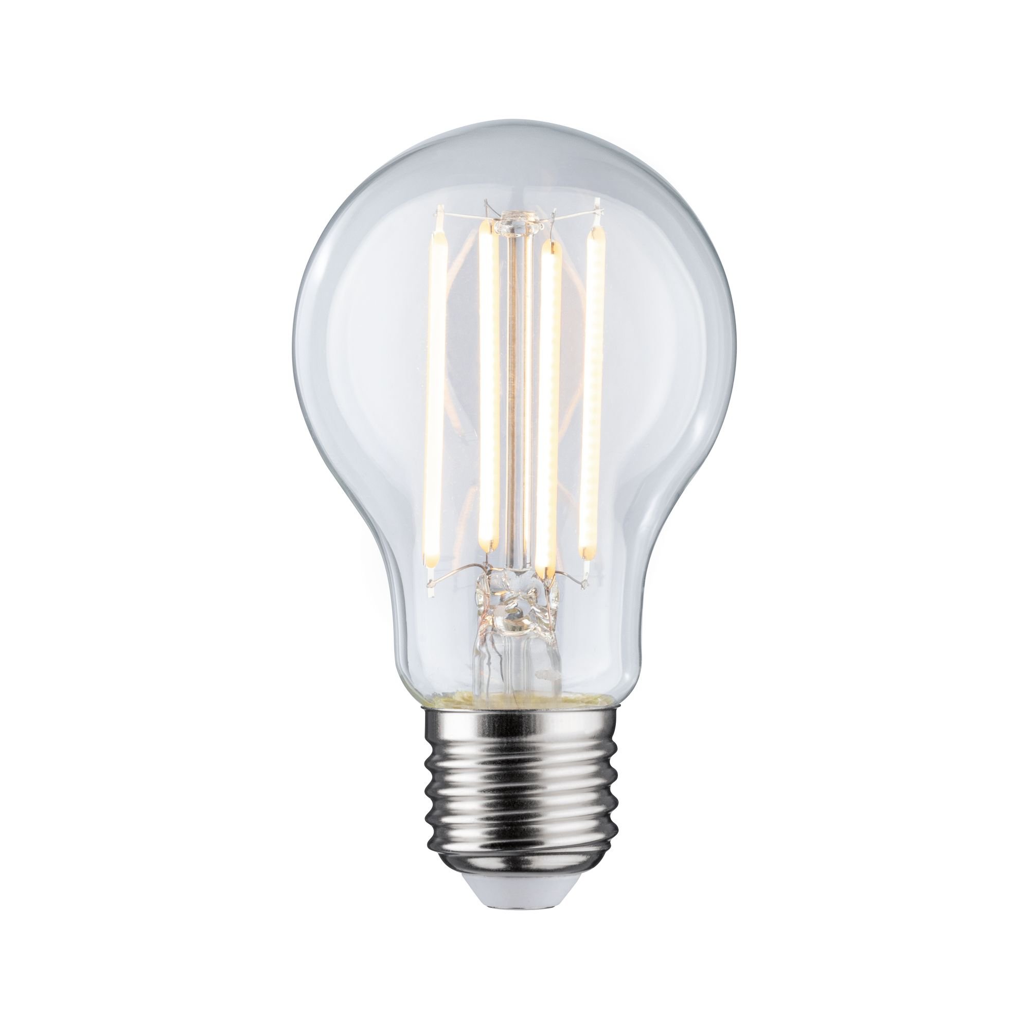 P 28698 LED žárovka 7,5 W E27 čirá teplá bílá stmívatelné - PAULMANN