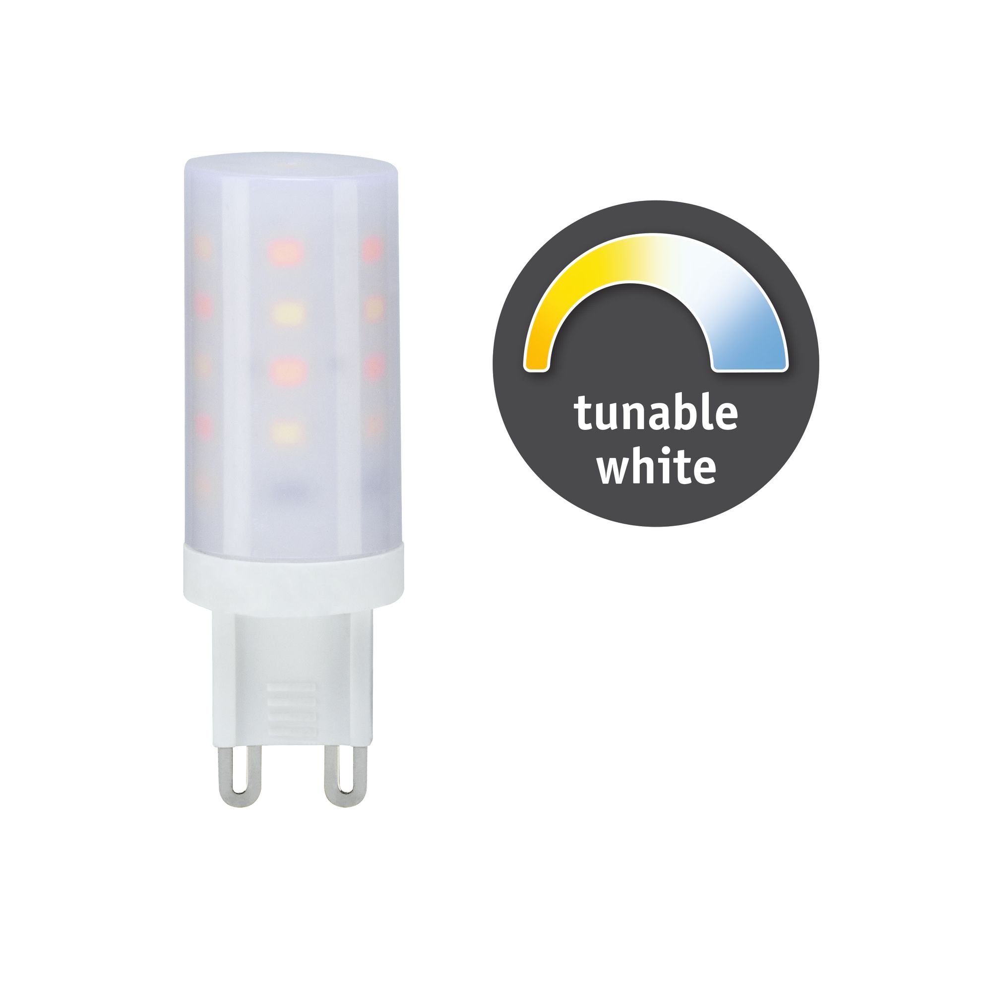 P 28820  LED žárovka 1x4W G9 teplá bílá - denní bílá TunableWhite - PAULMANN