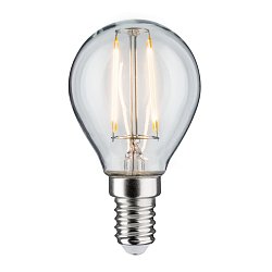 Obrázek pro produkt LED kapka 2,6 W E14 čirá teplá bílá - PAULMANN