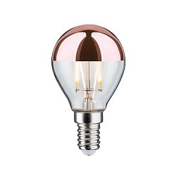 Obrázek pro produkt LED kapka 2,6 W E14 zrcadlový svrchlík měď teplá bílá - PAULMANN