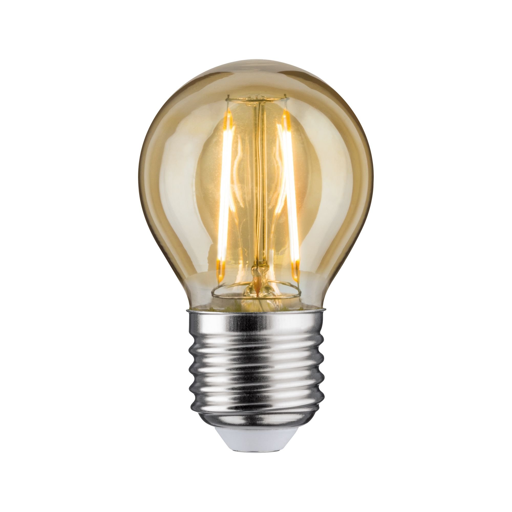 Paulmann 28710 LED žárovka mini globe 2,6W E27 2500K zlatá