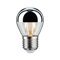 Obrázek pro produkt LED kapka 2,6 W E27 zrcadlový svrchlík stříbrná teplá bílá - PAULMANN