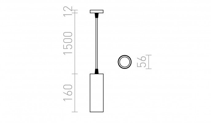 RED R13183 MAVRO DIMM závěsná zlatá 230V LED 12W 38° 3000K - RED - DESIGN RENDL (obrázek 5)
