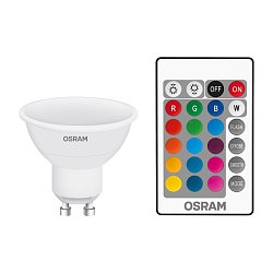 Obrázek pro produkt OSRAM RGBW PAR16 bílá 230V GU10 LED EQ25 2700K - DESIGN RENDL