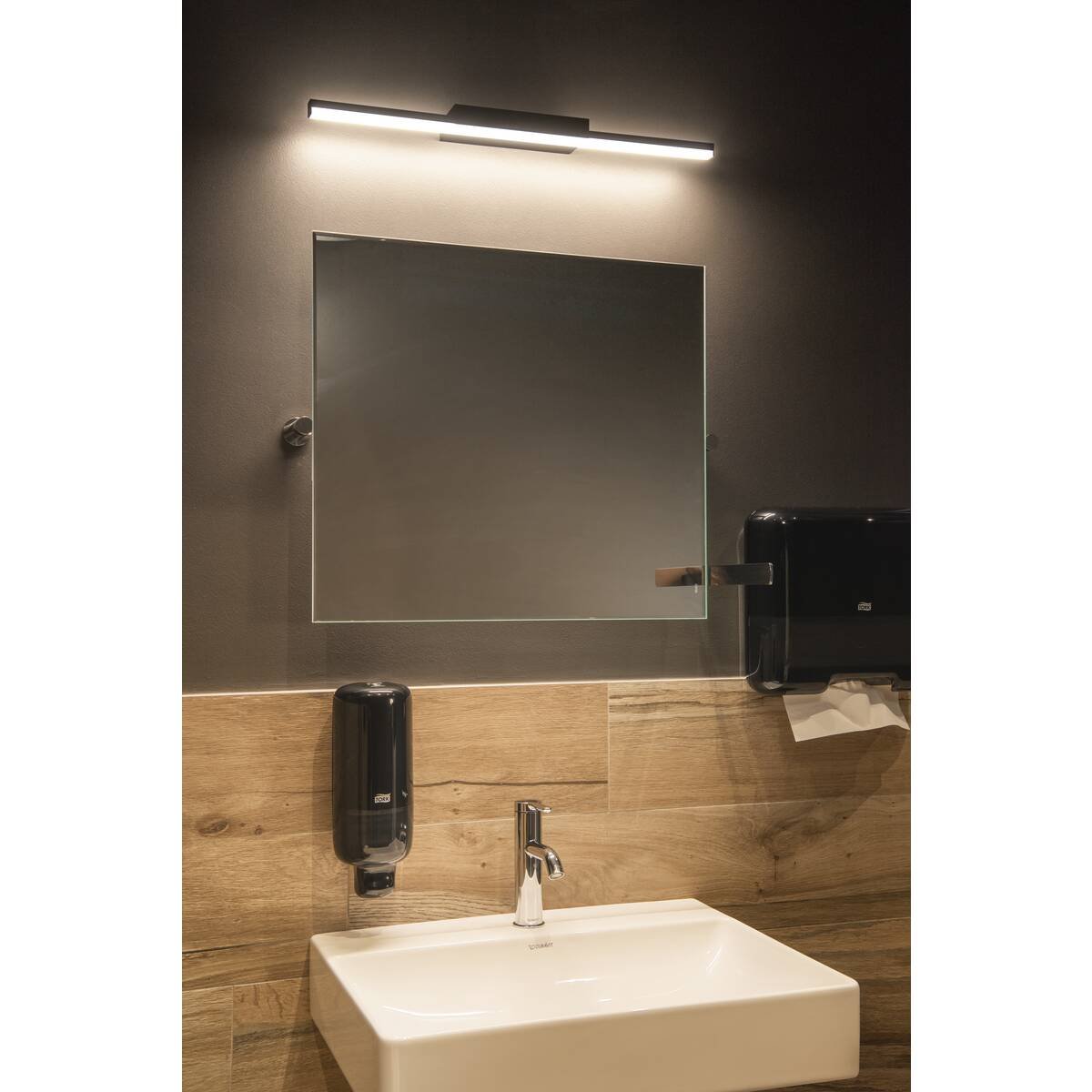 LA 1003506 GLENOS® 60 vnitřní LED svítidlo pro zrcadla černé CCT přepínač 3000/4000K - BIG WHITE (SLV) (obrázek 9)