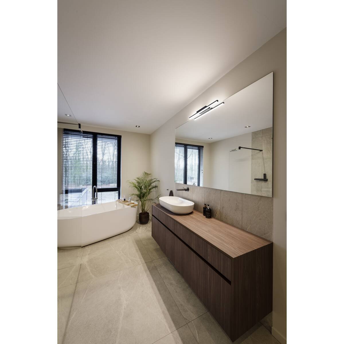 LA 1003506 GLENOS® 60 vnitřní LED svítidlo pro zrcadla černé CCT přepínač 3000/4000K - BIG WHITE (SLV) (obrázek 11)