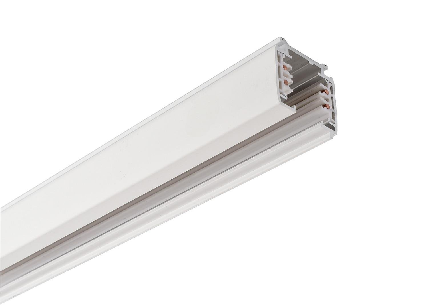 IMPR 710000 Deko-Light kolejnicový systém 3-fázový 230V D Line přisazená lišta 1m 230V bílá RAL 9016 1000 - LIGHT IMPRESSIONS