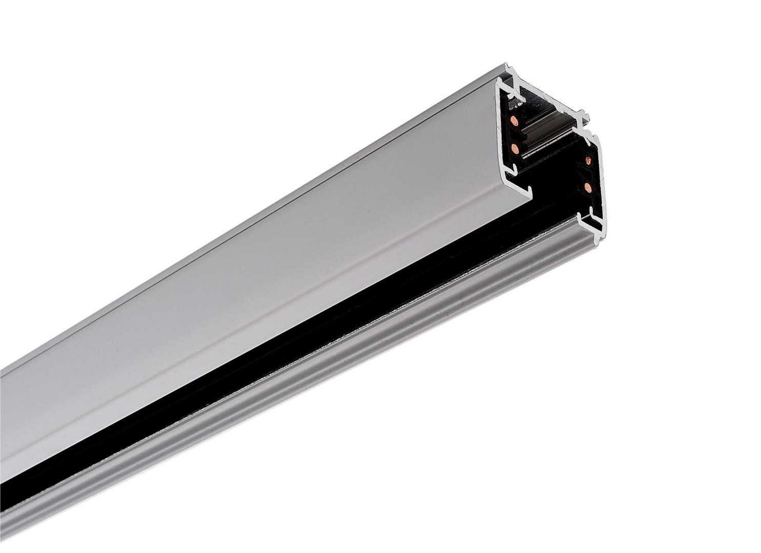 IMPR 710001 Deko-Light kolejnicový systém 3-fázový 230V D Line přisazená lišta 1m 230V šedá RAL 7040 1000 - LIGHT IMPRESSIONS