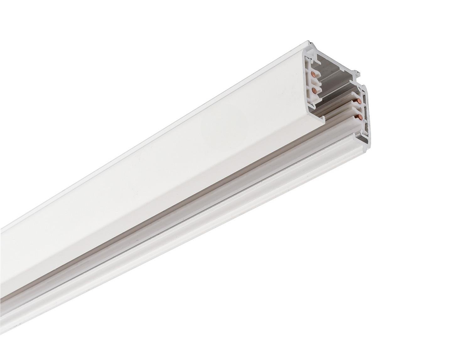IMPR 710003 Deko-Light kolejnicový systém 3-fázový 230V D Line přisazená lišta 2m 230V bílá RAL 9016 2000 - LIGHT IMPRESSIONS