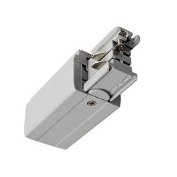 Obrázek pro produkt Deko-Light kolejnicový systém 3-fázový 230V D Line elektrické napájení levé 230V šedá RAL 7040 98,5 - DEKOLIGHT