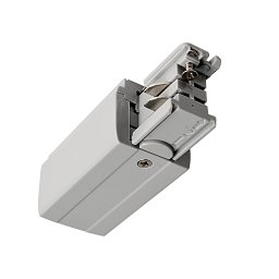 Obrázek pro produkt Deko-Light kolejnicový systém 3-fázový 230V D Line elektrické napájení levé 230V šedá RAL 7040 98,5 - DEKOLIGHT