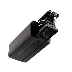 Obrázek pro produkt Deko-Light kolejnicový systém 3-fázový 230V D Line elektrické napájení pravé 230V černá RAL 9011 98,5 - DEKOLIGHT
