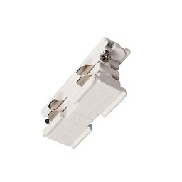 Obrázek pro produkt Deko-Light kolejnicový systém 3-fázový 230V D Line elektrická spojka 230V bílá RAL 9016 68 - DEKOLIGHT