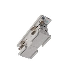 Obrázek pro produkt Deko-Light kolejnicový systém 3-fázový 230V D Line elektrická spojka 230V šedá RAL 7040 68 - DEKOLIGHT