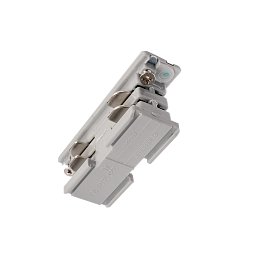 Obrázek pro produkt Deko-Light kolejnicový systém 3-fázový 230V D Line elektrická spojka 230V šedá RAL 7040 68 - DEKOLIGHT