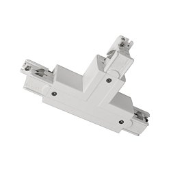 Obrázek pro produkt Deko-Light kolejnicový systém 3-fázový 230V D Line T-spojka levé-levé-pravé 230V bílá RAL 9016 166 - DEKOLIGHT