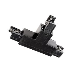 Obrázek pro produkt Deko-Light kolejnicový systém 3-fázový 230V D Line T-spojka levé-levé-pravé 230V černá RAL 9011 166 - DEKOLIGHT