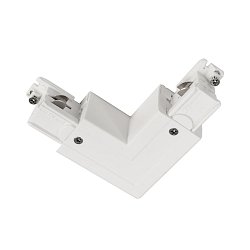 Obrázek pro produkt Deko-Light kolejnicový systém 3-fázový 230V D Line 90°-spojka levé-pravé 230V bílá RAL 9016 100,7 - DEKOLIGHT