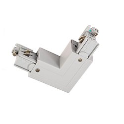 Obrázek pro produkt Deko-Light kolejnicový systém 3-fázový 230V D Line 90°-spojka levé-pravé 230V šedá RAL 7040 100,7 - DEKOLIGHT