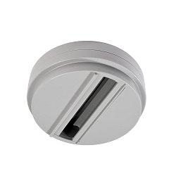 Obrázek pro produkt Deko-Light kolejnicový systém 3-fázový 230V D Line přisazený adaptér pro svítidla 230V šedá RAL 7040 - DEKOLIGHT