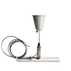 Obrázek pro produkt AKCE - Deko-Light kolejnicový systém 3-fázový 230V D Line závěsný držák stropní rozeta 1,5m bílá RAL 9016 120