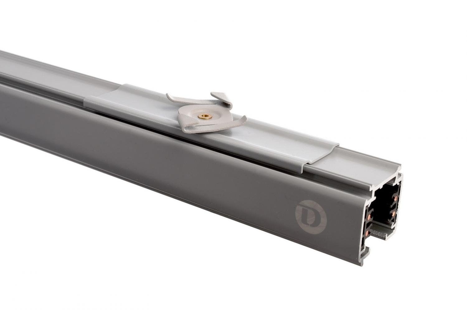 IMPR 710052 Deko-Light kolejnicový systém 3-fázový 230V D Line stropní rychloupínací držák šedá RAL 7040 120 (obrázek 4)