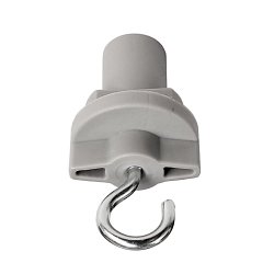 Obrázek pro produkt Deko-Light kolejnicový systém 3-fázový 230V D Line háček šedá RAL 7040 - DEKOLIGHT