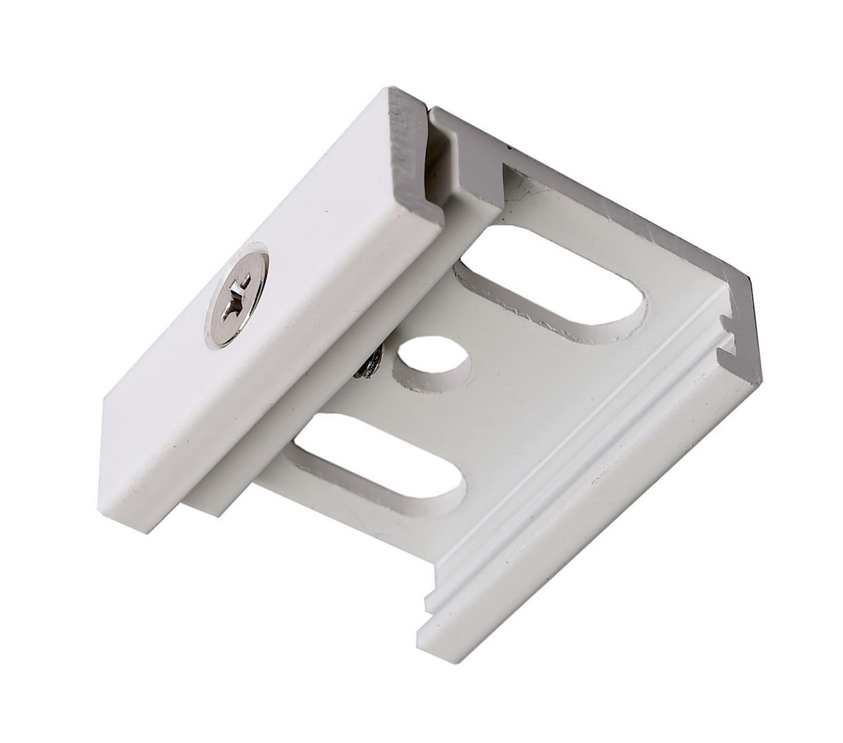 IMPR 710063 Deko-Light kolejnicový systém 3-fázový 230V D Line montážní držák na strop Flex bílá RAL 9016 40 - LIGHT IMPRESSIONS