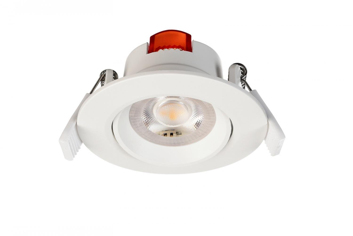 Levně IMPR 565337 Deko-Light stropní vestavné svítidlo SMD-68-230V-2700K-kulaté 230V 6,5W 2700 K 510 lm bílá RAL 9016