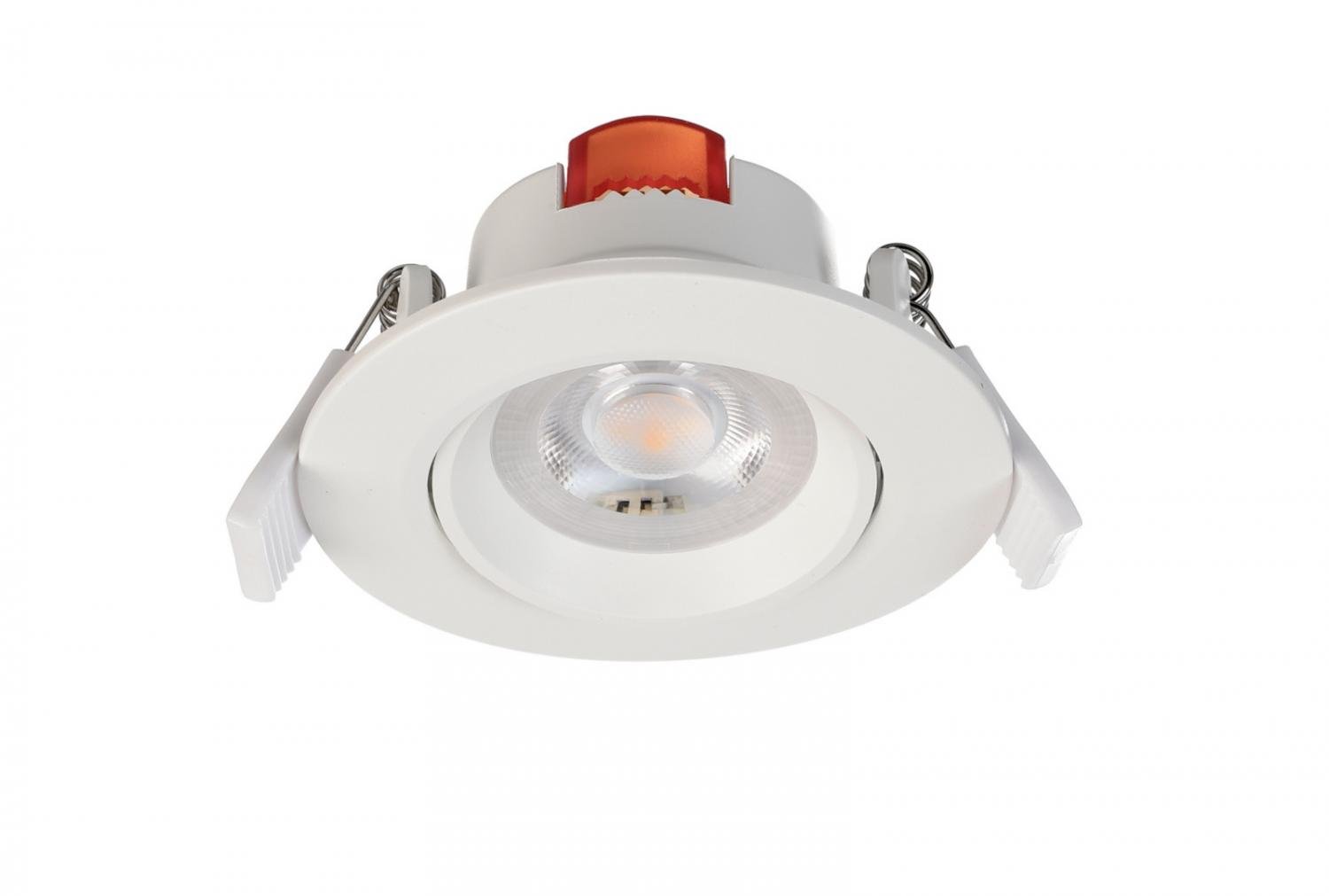IMPR 565338 Deko-Light stropní vestavné svítidlo SMD-68-230V-3000K-kulaté 230V 6,5W 3000 K 540 lm bílá RAL 9016 - LIGHT IMPRESSIONS